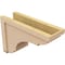 Ekena Millwork 7"W x 21"D x 14"H Classic Bryant Rough Cedar Woodgrain TimberThane Corbel, Primed Tan CORUR07X21X14BRYRCPR - alternate 5